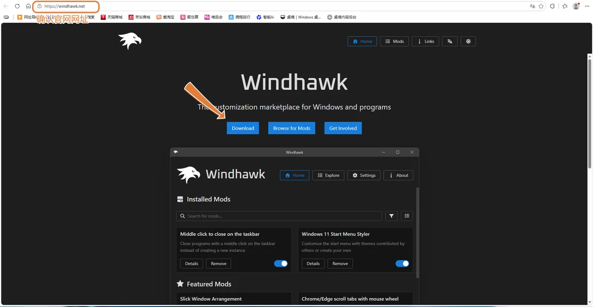Windhawk 官网