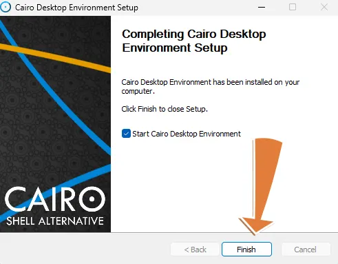Cairo 安装完成