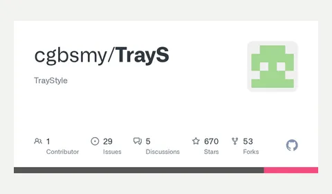 TrayS 软件缩略图