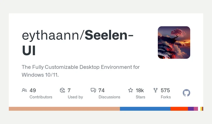 Seelen UI 软件缩略图