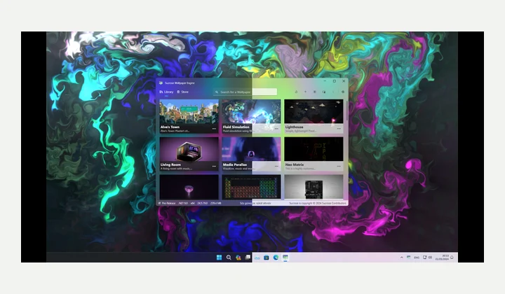 Sucrose Wallpaper Engine 软件缩略图